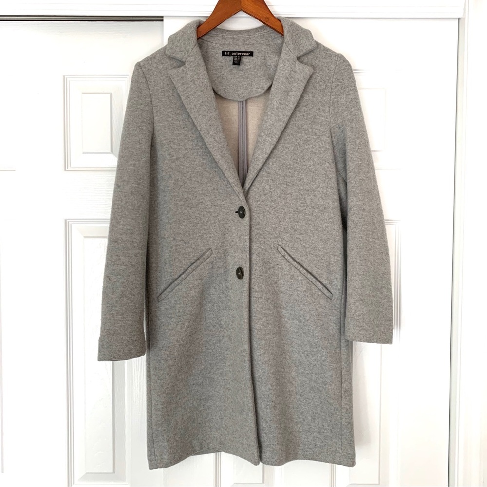 ZARA trf Outwear Soft Fabric Coat